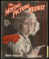 4j030 MOVING PICTURE WEEKLY exhibitor magazine January 25, 1919 two cool Charlie Chaplin cartoons!
