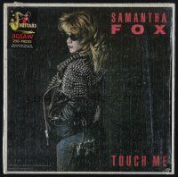 4k028 SAMANTHA FOX: TOUCH ME English 12x12 puzzle '86 great image of sexy singer