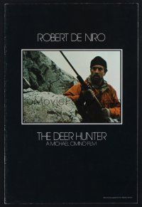 4k097 DEER HUNTER promo brochure '78 directed by Michael Cimino, Robert De Niro, Walken!