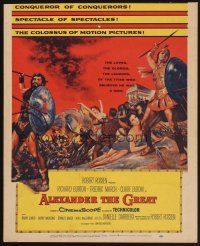 4k127 ALEXANDER THE GREAT WC '56 Richard Burton, Frederic March as Philip of Macedonia!