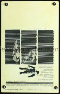 4k132 ANATOMY OF A MURDER WC '59 Otto Preminger, classic Saul Bass dead body silhouette!