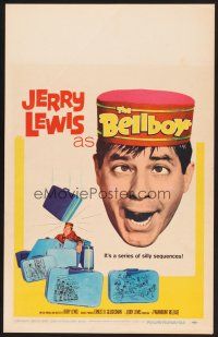 4k156 BELLBOY WC '60 wacky Jerry Lewis in a series of silly sequences!