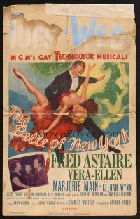 4k157 BELLE OF NEW YORK WC '52 wonderful art of Fred Astaire dancing with sexy Vera-Ellen!