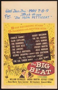 4k163 BIG BEAT WC '58 early blues & rock and roll artists including Fats Domino!