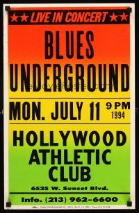 4k178 BLUES UNDERGROUND music concert WC '94 live at the Hollywood Athletic Club!