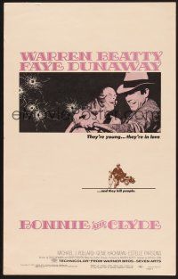 4k181 BONNIE & CLYDE WC '67 notorious crime duo Warren Beatty & Faye Dunaway!