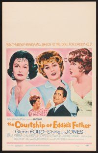 4k210 COURTSHIP OF EDDIE'S FATHER WC '63 Ron Howard helps Glenn Ford choose his new mother!
