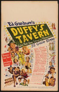 4k243 DUFFY'S TAVERN WC '45 art of Paramount's biggest stars including Lake, Ladd & Crosby!