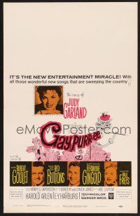 4k278 GAY PURR-EE WC '62 Judy Garland, Robert Goulet, Red Buttons, cartoon cats!