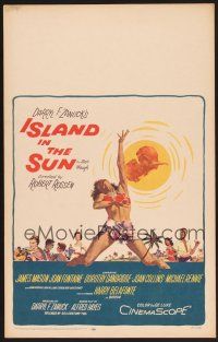 4k330 ISLAND IN THE SUN WC '57 James Mason, Joan Fontaine, Dorothy Dandridge, Harry Belafonte
