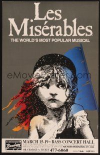 4k353 LES MISERABLES stage play WC '90 musical!