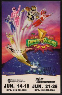 4k375 MIGHTY MORPHIN POWER RANGERS stage play WC '94 art of wacky super heroes!