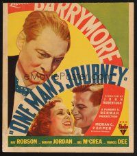 4k406 ONE MAN'S JOURNEY WC '33 Lionel Barrymore is a respected big city doctor in his hometown!