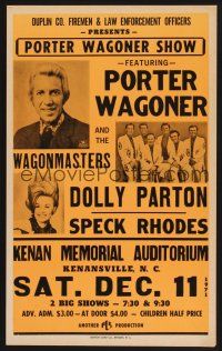 4k424 PORTER WAGONER SHOW Benton WC '71 country music concert with super young Dolly Parton!