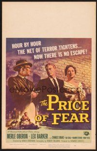4k426 PRICE OF FEAR WC '56 the net of terror tightens on Merle Oberon, now there's no escape!