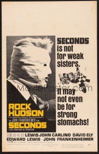 4k453 SECONDS WC '66 Rock Hudson, John Frankenheimer, not for weak sisters or strong stomachs!