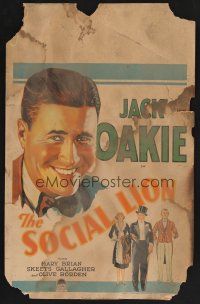 4k472 SOCIAL LION WC '30 great smiling portrait of boxer Jack Oakie, and in tuxedo!