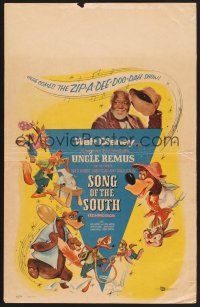 4k476 SONG OF THE SOUTH WC R56 Walt Disney, Uncle Remus, Br'er Rabbit & Br'er Bear!