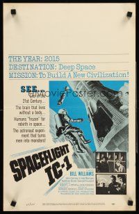 4k479 SPACEFLIGHT IC-1 WC '65 sci-fi, frozen humans are used to build a new civilization!