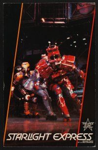 4k484 STARLIGHT EXPRESS Broadway stage play WC '87 Andrew Lloyd Webber rock musical, the race is on!