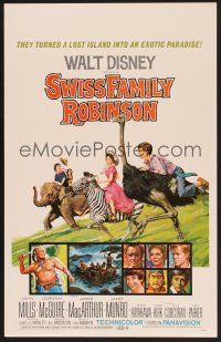 4k492 SWISS FAMILY ROBINSON WC R69 John Mills, Walt Disney family fantasy classic!