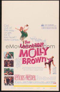 4k533 UNSINKABLE MOLLY BROWN WC '64 Debbie Reynolds, get out of the way or hit in the heart!