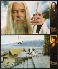 4k081 LORD OF THE RINGS: THE TWO TOWERS 12 French LCs '02 Peter Jackson epic, J.R.R. Tolkien!