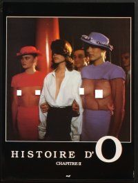 4k086 STORY OF O: PART II 8 French LCs '84 directed by Eric Rochat, wild sexy images!