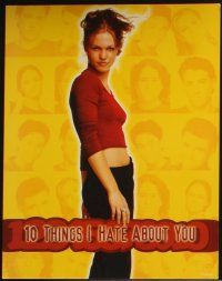 4m875 10 THINGS I HATE ABOUT YOU 5 color 11x14 stills '99 Julia Stiles, Heath Ledger, Shakespeare!