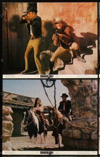 4m108 BANDOLERO 8 color 11x14 stills '68 sexy Raquel Welch, Dean Martin & James Stewart!