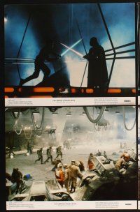 4m219 EMPIRE STRIKES BACK 8 color 11x14 stills '80 George Lucas, cool scenes from sci-fi classic!