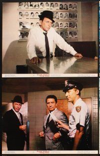 4m865 TONY ROME 6 color 11x14 stills '67 detective Frank Sinatra w/gun & Richard Conte!