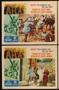 4m096 ATLAS 8 LCs '61 sexy Barboura Morris, mightiest gladiator Michael Forest!