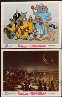 4m877 BEDKNOBS & BROOMSTICKS 5 LCs '71 Walt Disney, Angela Lansbury, David Tomlinson & children!