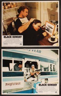 4m132 BLACK SUNDAY 8 LCs '77 John Frankenheimer, Robert Shaw, Bruce Dern, Marthe Keller!