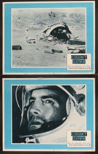 4m183 COUNTDOWN 8 LCs '68 Robert Altman, spaceman James Caan in the great adventure of the century!