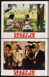 4m185 CRAZY IN ALABAMA 8 LCs '99 Melanie Griffith, Meat Loaf, directed by Antonio Banderas!