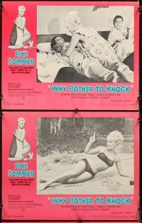 4m212 DON'T BOTHER TO KNOCK 8 LCs '65 super sexy Elke Sommer, Why Bother to Knock?