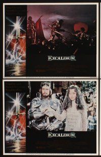 4m224 EXCALIBUR 8 LCs '81 John Boorman directed, Nicholas Clay, Nigel Terry, sexy Cherie Lunghi!