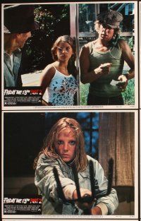 4m811 FRIDAY THE 13th PART II 6 LCs '81 summer camp slasher horror sequel, the body count continues!