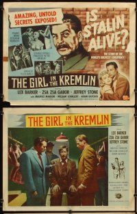 4m252 GIRL IN THE KREMLIN 8 LCs '57 Stalin's weird fetishism, strange rituals + Zsa Zsa Gabor!