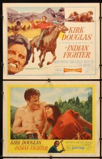4m306 INDIAN FIGHTER 8 LCs '55 Kirk Douglas fighting & romancing Elsa Martinelli!