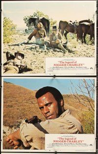 4m374 LEGEND OF NIGGER CHARLEY 8 LCs '72 D'Urville Martin, Don Pedro Colley, Fred Williamson!