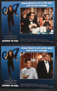 4m755 LICENCE TO KILL 7 LCs '89 Timothy Dalton as Bond, Carey Lowell, sexy Talisa Soto!