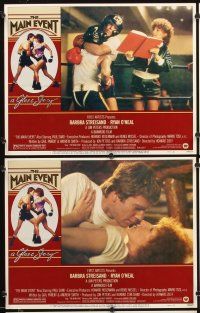 4m408 MAIN EVENT 8 LCs '79 boxing, great images of Barbra Streisand with Ryan O'Neal!
