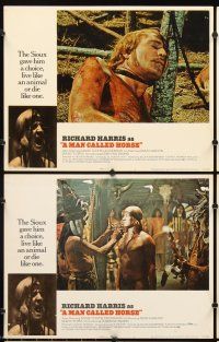 4m414 MAN CALLED HORSE 8 LCs '70 Richard Harris becomes Sioux Native American Indian warrior!