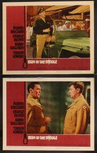 4m416 MAN IN THE MIDDLE 8 LCs '64 Robert Mitchum, France Nuyen, directed by Guy Hamilton!