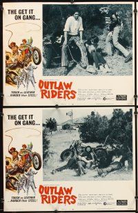 4m503 OUTLAW RIDERS 8 LCs '71 Bryan West, Darlene Duralia, wacky biker action!