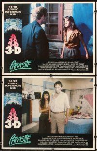 4m510 PARASITE 8 LCs '82 Charles Band, Demi Moore, the first futuristic monster movie in 3-D!