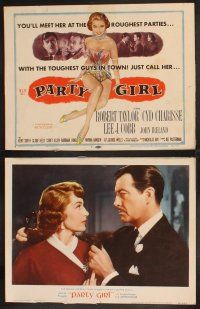 4m512 PARTY GIRL 8 LCs '58 you'll meet sexiest Cyd Charisse at the roughest parties, Nicholas Ray!